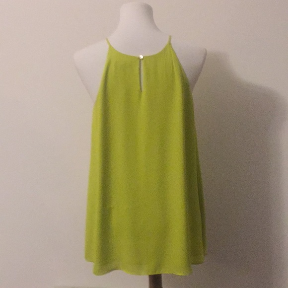 Vince Camino Chartreuse Fully Lined Camisole - Picture 2 of 8